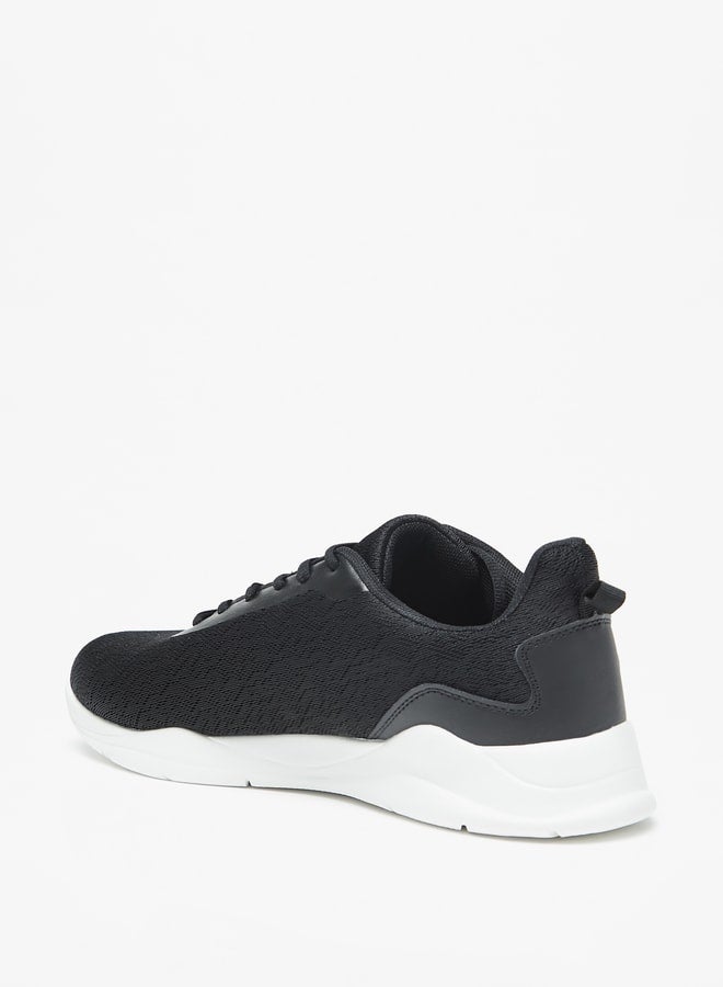 Oaklan by Shoexpress Men's Logo Print Lace-Up Sports Shoes  - Image 2