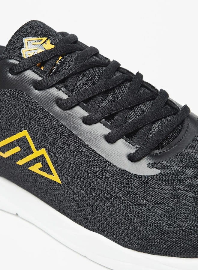 Oaklan by Shoexpress Men's Logo Print Lace-Up Sports Shoes