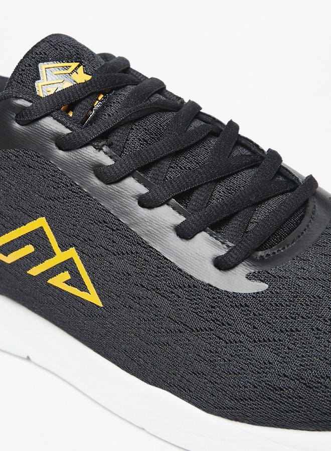 Oaklan by Shoexpress Men's Logo Print Lace-Up Sports Shoes  - Image 5