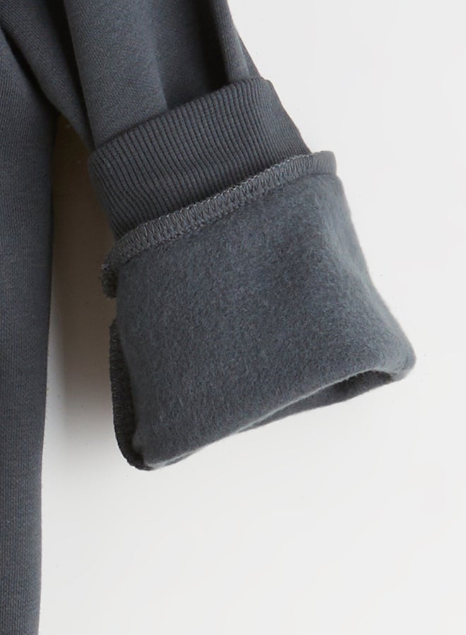 ال سي وايكيكي طقم أطفال أولاد سويتشيرت وسويت بنطلون مطبوع - Image 4