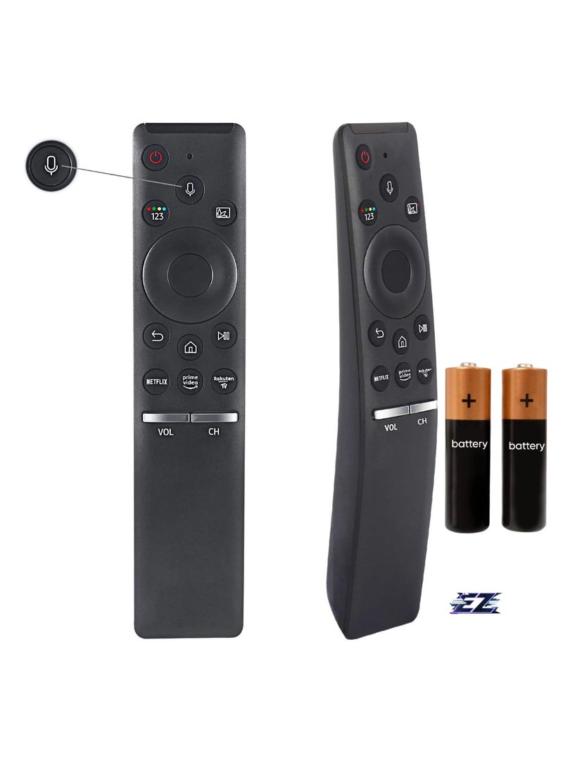 ELTRAZONE "New Bluetooth Voice Remote Control for Samsung BN59-01259E/B, BN59-01312B/H/G, BN59-01312F, BN59-01312M, BN59-01312A, RMCSPR1BP1 Replacement Smart TV Controller with Netflix, Prime Video, Roku, Tin TV Keys – Includes Battery" - Image 1