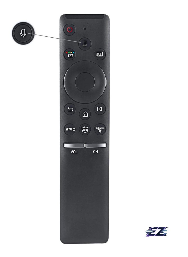 ELTRAZONE "New Bluetooth Voice Remote Control for Samsung BN59-01259E/B, BN59-01312B/H/G, BN59-01312F, BN59-01312M, BN59-01312A, RMCSPR1BP1 Replacement Smart TV Controller with Netflix, Prime Video, Roku, Tin TV Keys – Includes Battery" - Image 2