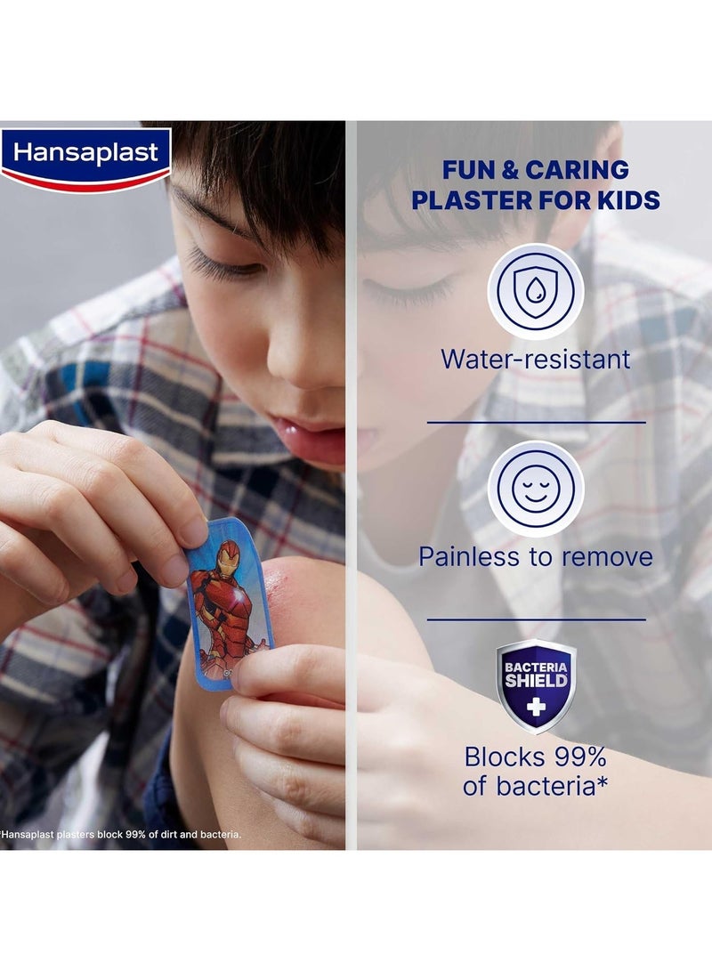 هانزابلاست لاصقات طبية للأطفال – مارفل – 20 شريط - Image 2