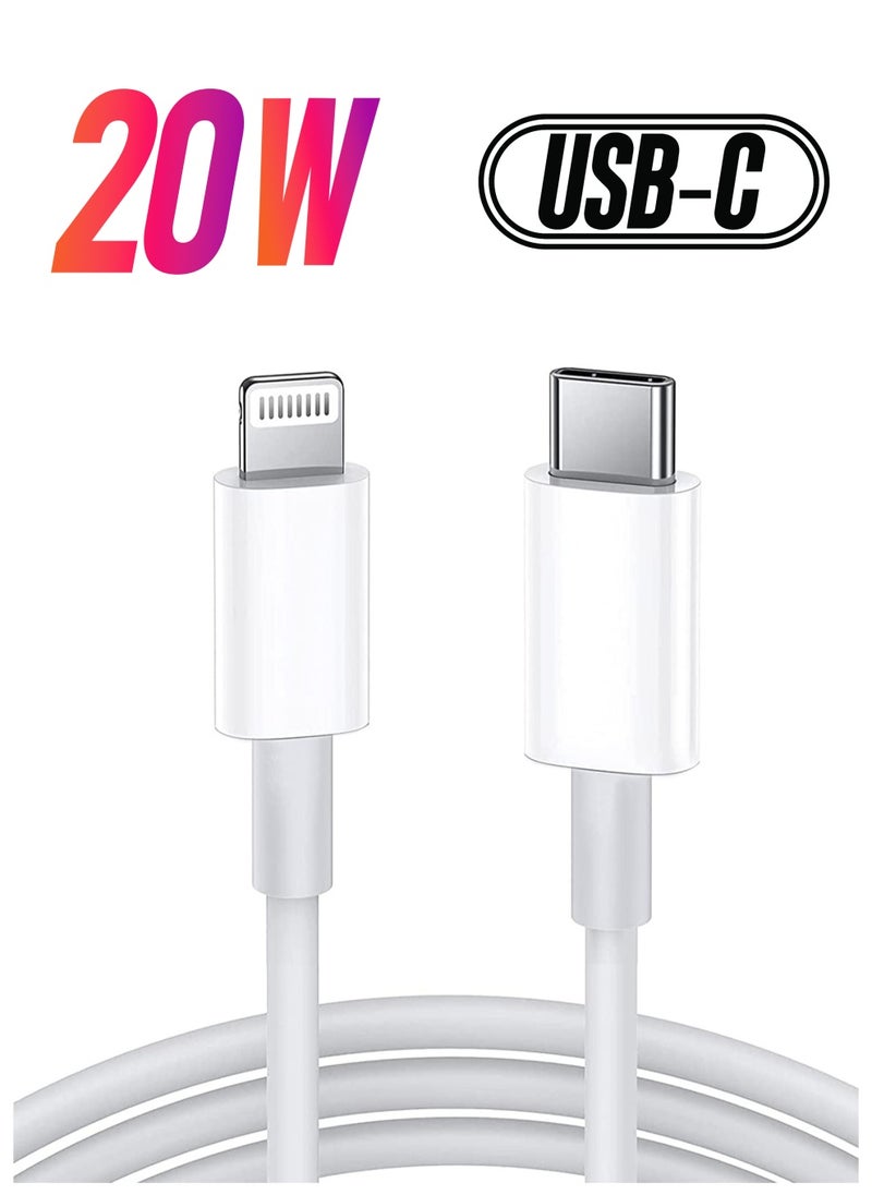 Generic - USB C to Lightning Cable 2M [MFi Certified] Compatible with Apple iPhone 14 Pro Max/13/12/11 Pro/X/XS/XR/8 Plus,Supports Power Delivery, - Image 1