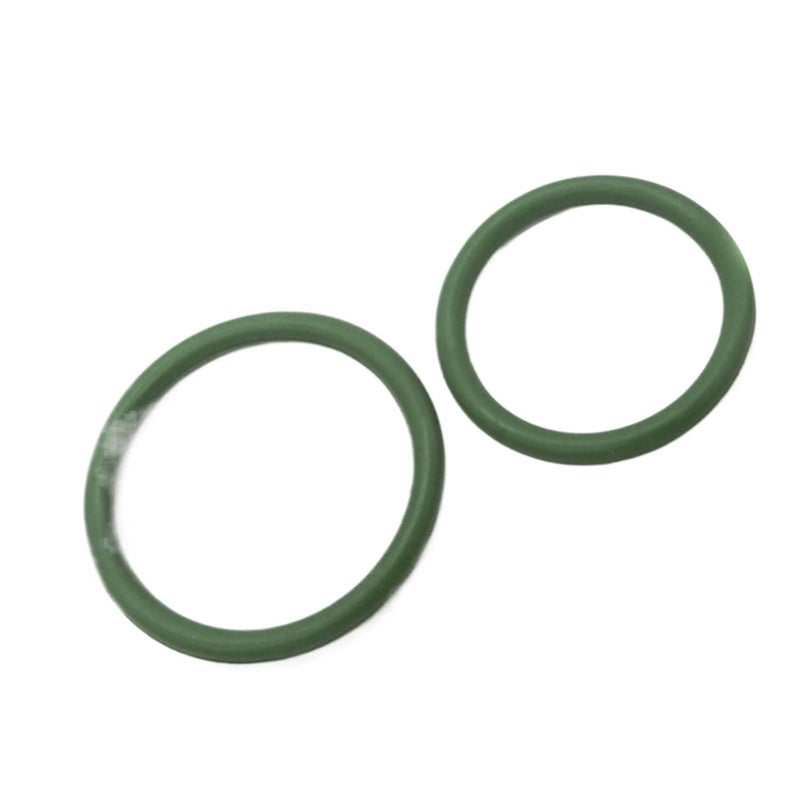 FKM O Ring 5mm Thickness Green 195x185x5mm Seal Gasket Washer 2 Pack - Image 1