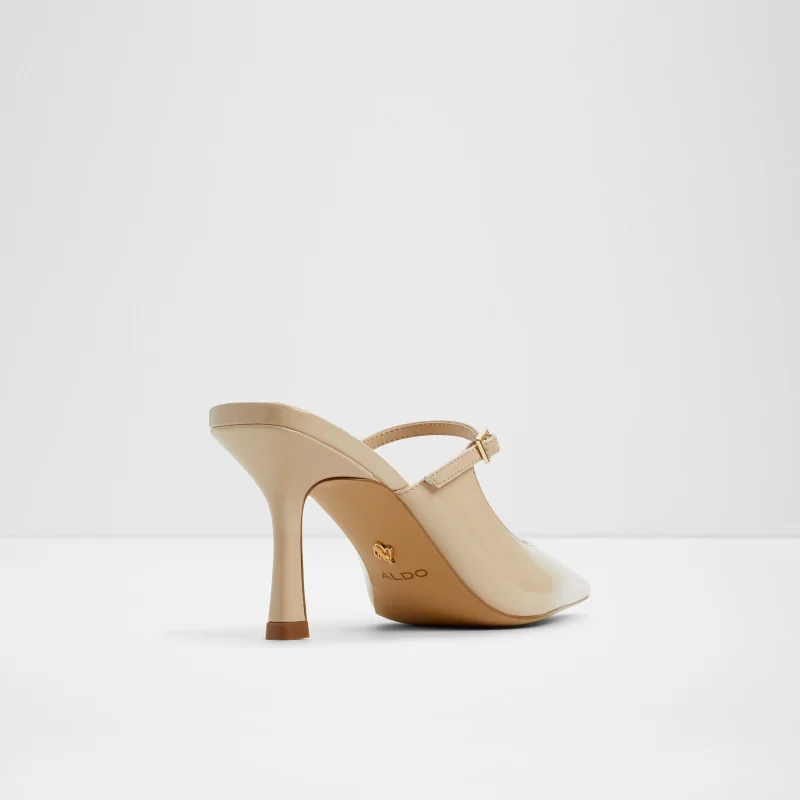 ALDO CINCINNATI Buckle Detail Mule Heels