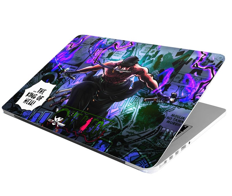 BAEYE Full Laptop Skin Stickers HD Quality Sticker for Laptops Upto 15.6" (Dustproof|Waterproof|Scratchproof|Reusable) - BE KO Hell FL - Image 2