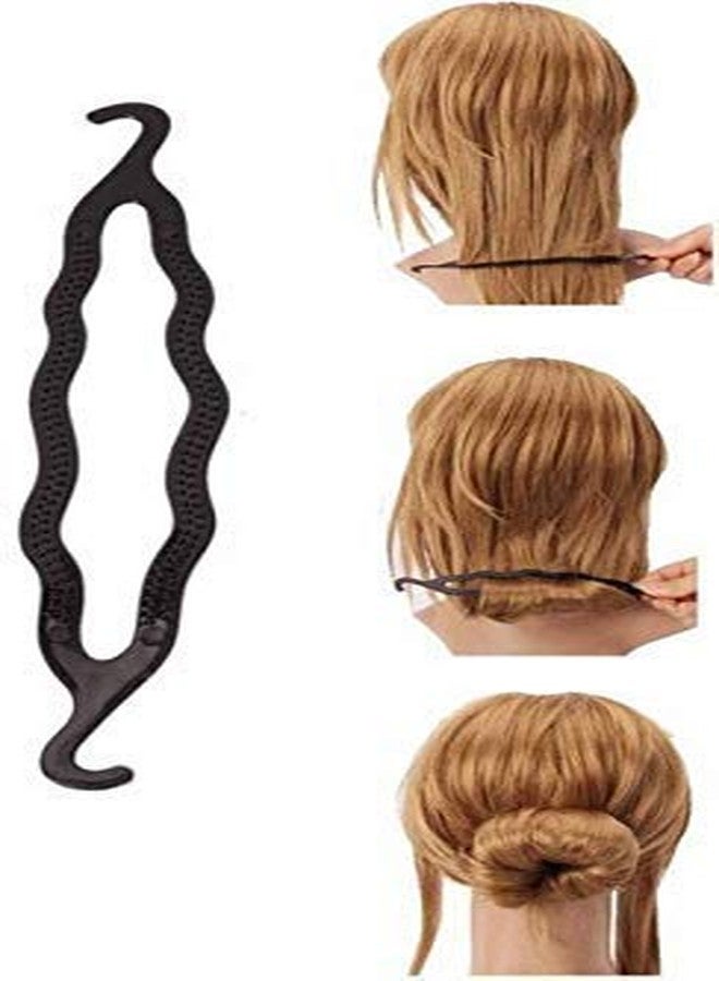 Chanderkash 3 Banana Puff Maker with Free Juda/Bun Maker for Womens_Hair Acessories|Puff Juda Bun Shaper |Messy Bun Scrunchie - Image 3
