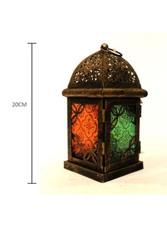 Antique Museum MOROCCAN TABLE/HANGING LAMP MIXED COLOR 19.5CM BM102  - Image 3