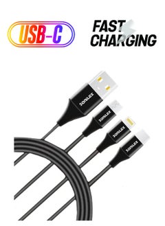 SOniLEX Micro lightning type-C USB charging Cable SL-CDC298  - Image 1