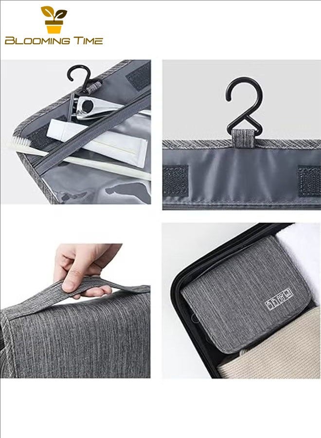 بلومنغ تايم عملية وبسيطة الأعمال السفر للماء حقيبة مستحضرات التجميل السفر حقيبة التخزين المحمولة الغبار حقيبة التخزين شنقا حقيبة مستحضرات التجميل - Image 5