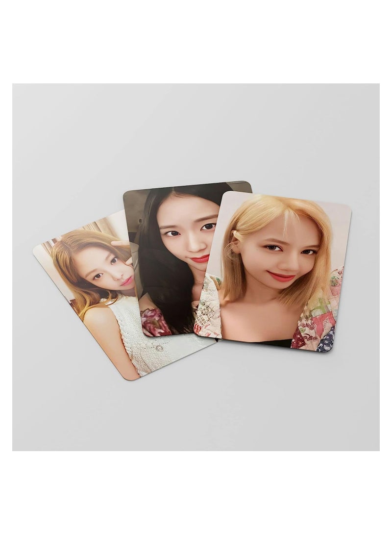 RATSAW 55PCS Blackpink Lomo Cards Set Born Pink New Album Photo Cards Photocards Postcards and Poster Gift for Blackpink Fans - Image 5