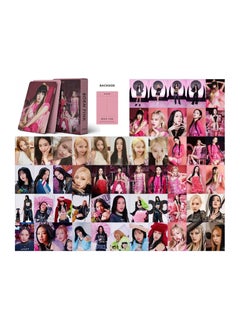 RATSAW 55PCS Blackpink Lomo Cards Set Born Pink New Album Photo Cards Photocards Postcards and Poster Gift for Blackpink Fans  - Image 2