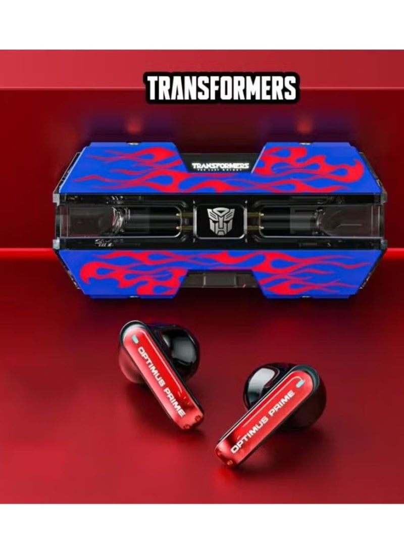 TRANSFORMERS Transformers TF-T01 Wireless Bluetooth Earbuds Gaming Headphones Long Battery Life Headset Low Latency HIFI Stereo Sound with Music Noise Cancellation Calls  - Image 1