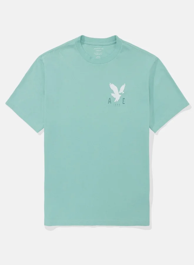 امريكان ايجل AE Logo Graphic T-Shirt
