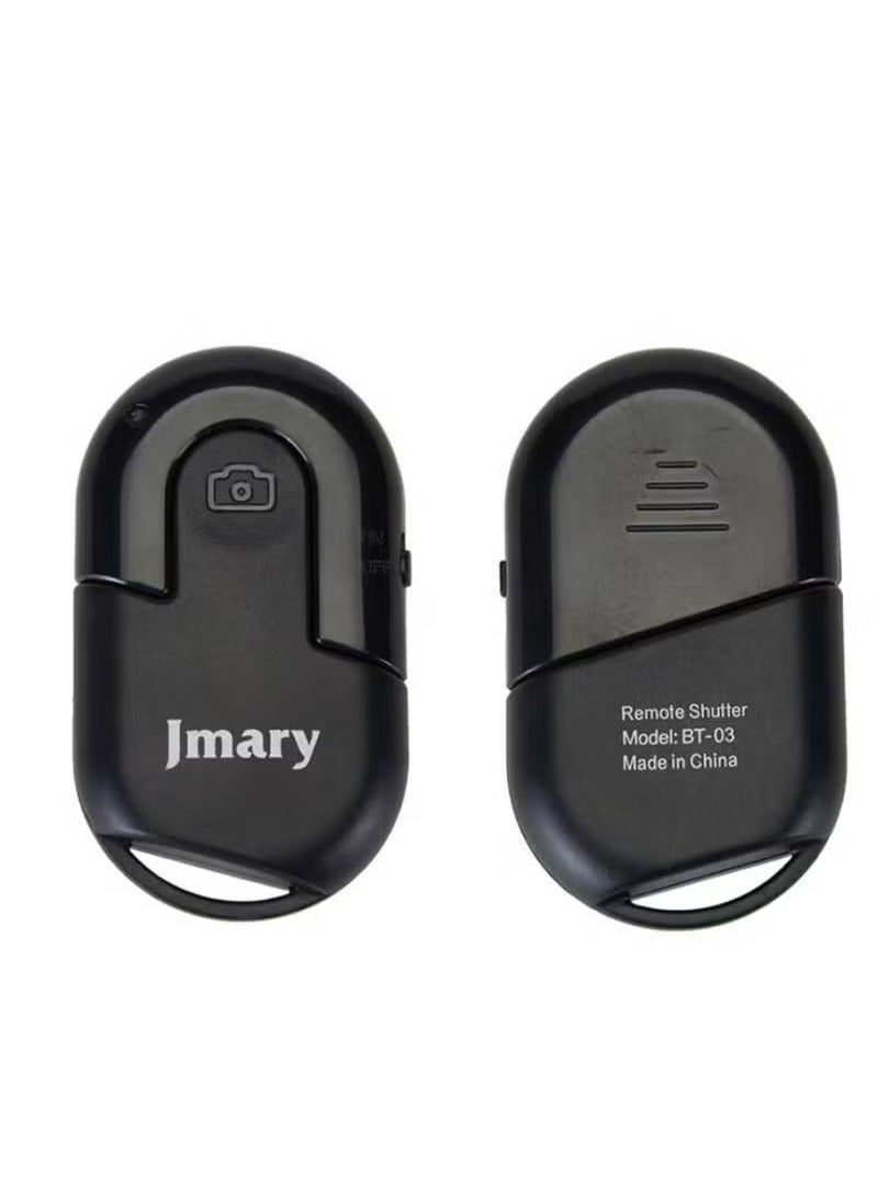 Jmary BT 03 Bluetooth Selfie Remote – Wireless Remote Control for Smartphones & Cameras, Perfect for Selfies & Group Photos (Black) - Image 3