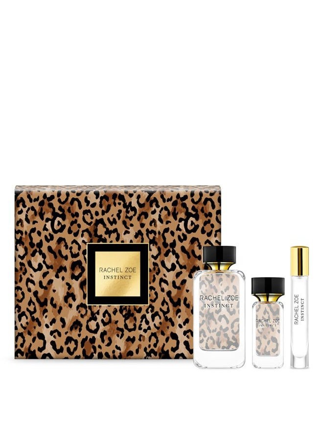 RACHEL ZOE - Instinct Gift Set - Women's Perfume, Eau de Parfum Sprays - Floral Musk - 3 pc - Image 1