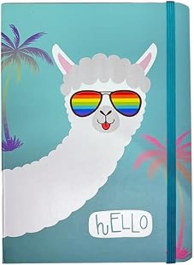 Hardcover lama a5 hello notebook/mint