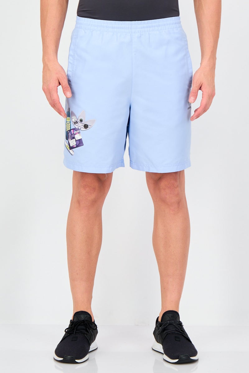 adidas Originals Men Sportswear Fit Training Shorts, Lavender - Image 1