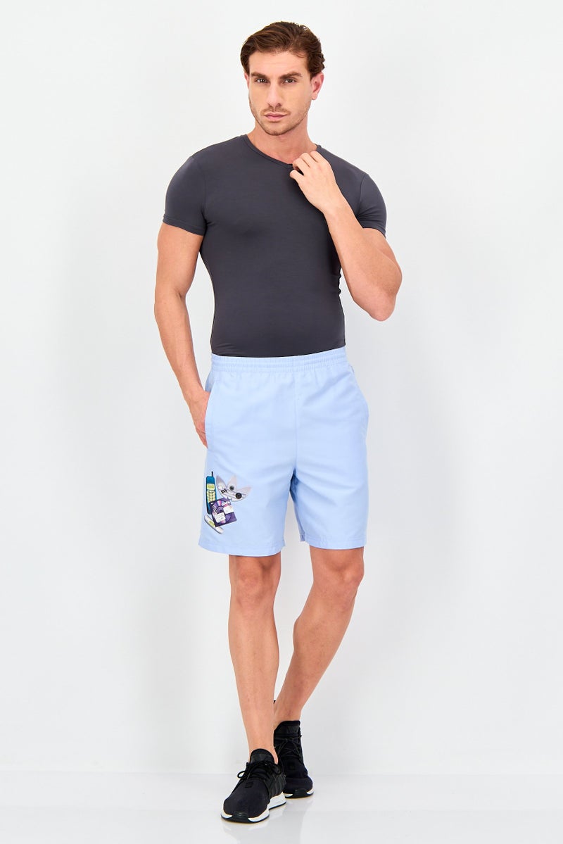 adidas Originals Men Sportswear Fit Training Shorts, Lavender - Image 2