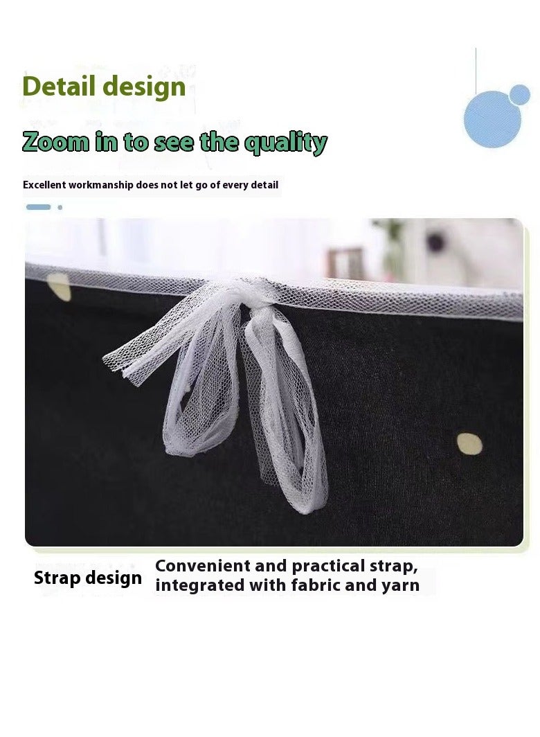 SISGL ستارة سرير مفرد من أبر ديك مع حامل وشبكة ناموسية - Image 3