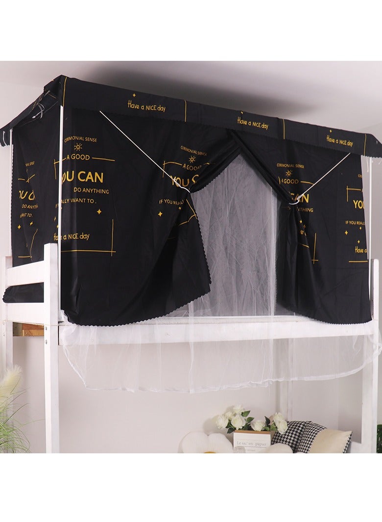 SISGL ستارة سرير مفرد من أبر ديك مع حامل وشبكة ناموسية - Image 1