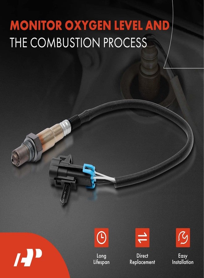 A-Premium Upstream and Downstream Heated O2 Oxygen Sensor Compatible with Chevy, GMC, Saturn, Pontiac Vehicles-Malibu Equinox Captiva Sport Terrain Solstice Aura Vue Sky G6, 2.4L, 2-PC Set, B1S1 B1S2 - Image 2