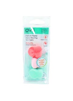 QVS QVS French Blurring Sponges Multicolour 3 PCS  - Image 1