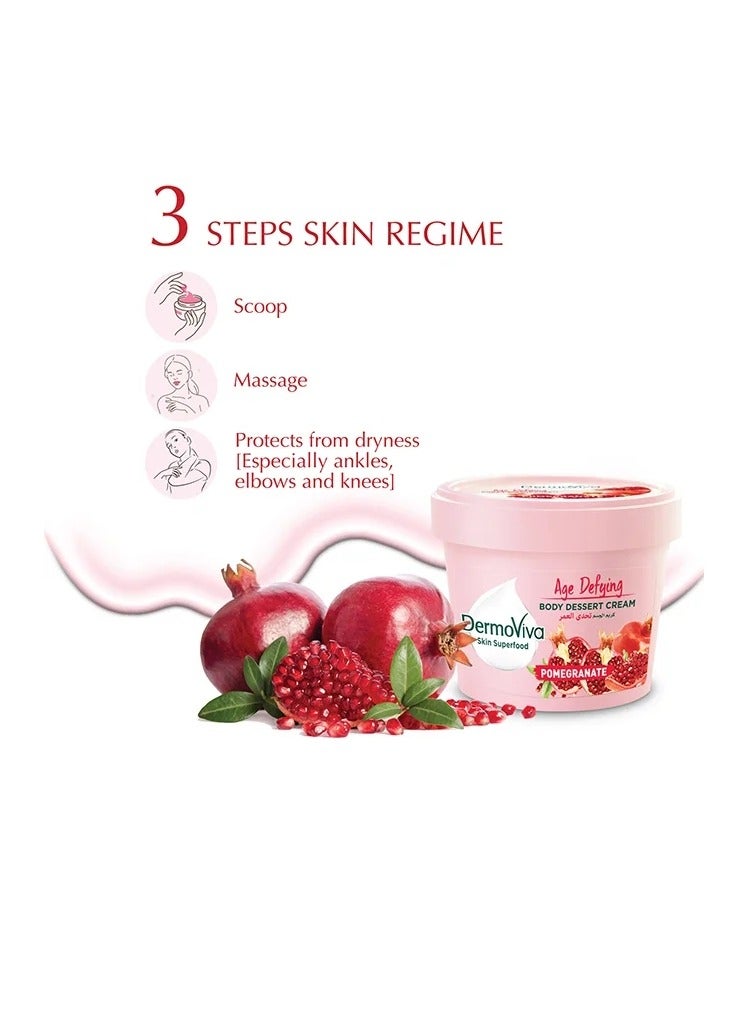 DermoViva Body Cream Pomegranate Pink 1400ml - Image 5