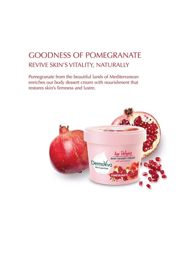 DermoViva Body Cream Pomegranate Pink 1400ml - Image 4