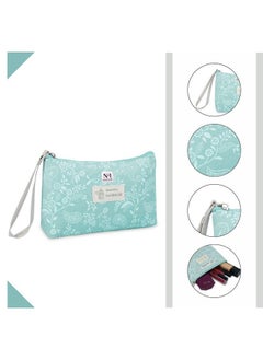 NFI essentials 14 Cms Print Makeup Pouches For Women Small Stylish Pouch For Makeup Accessories Travel Pouch Cosmetic Pouches Toiletry Bag For Women Make Up Pouch For Girls Pouches  - Image 4