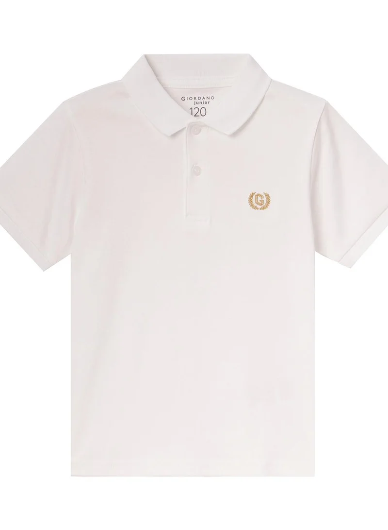 GIORDANO Junior Cotton Interlock Liquid Touch Polo