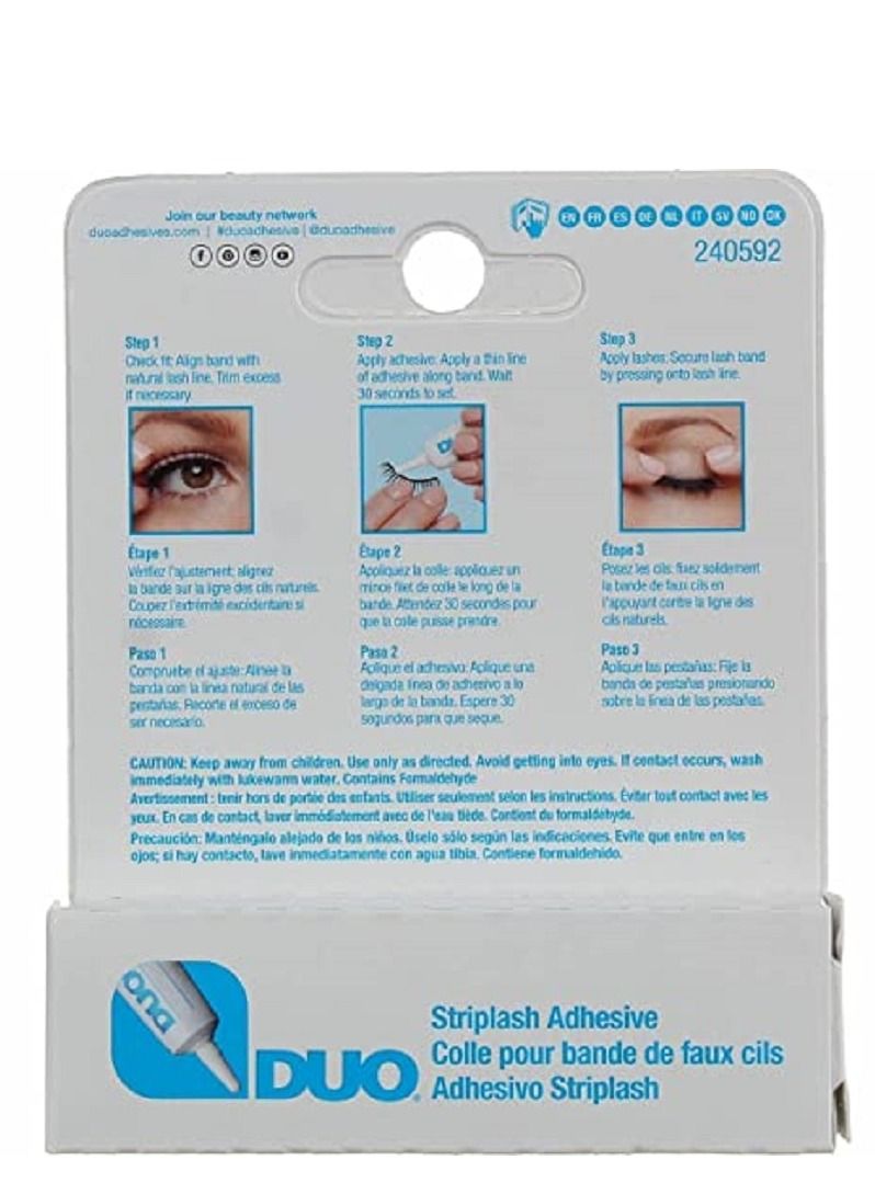 DUO Striplash Eyelash Glue White - Image 3
