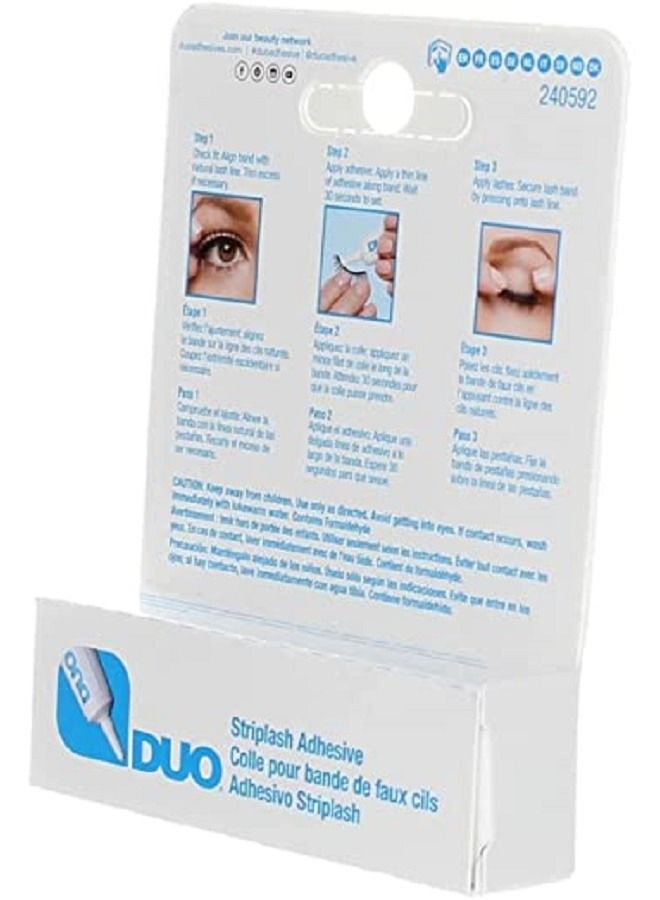 DUO Striplash Eyelash Glue White - Image 4