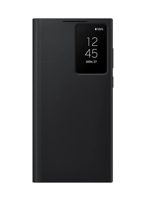 Galaxy S22 Ultra Smart Clear View Cover Black