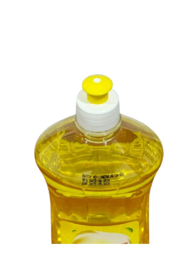 Lune. LUNE Lemon Dish Wash Liquid 500ml | Powerful Grease Cleaner - Image 2