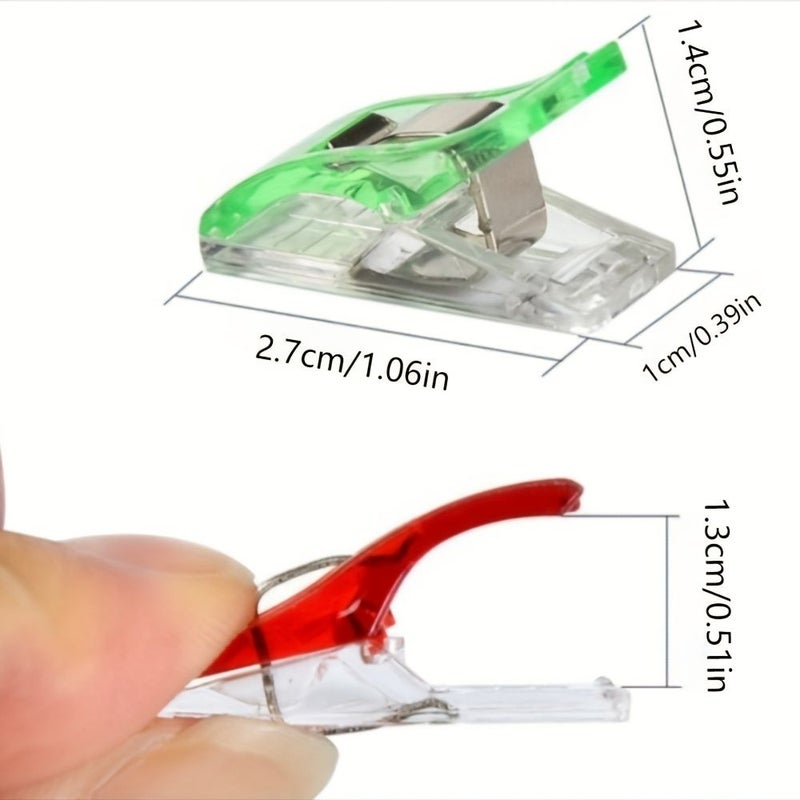 Colorful 1pc Sewing Quilt Binding Clip Plastic Craft Bag Fashion Gift - Image 2