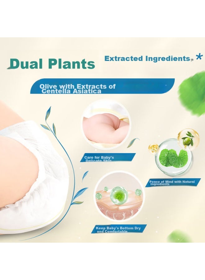 Goon Da Guangyu Zhi Ben Zhi Yuan Diaper Pants L32 Pieces , Baby Diapers, Double Plant Extract - Image 1