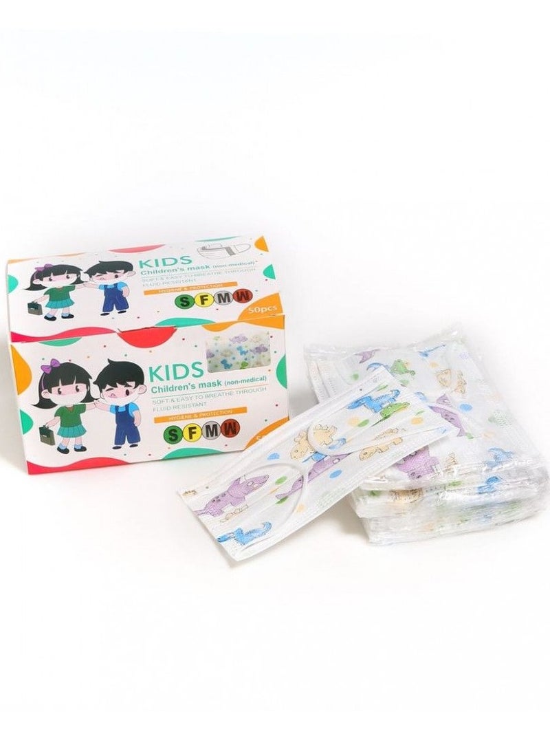 SFMW 50-Piece Separate Envelope  Kids Face Mask  - Image 3