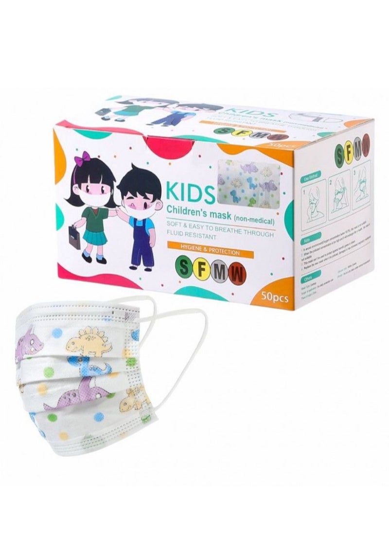 SFMW 50-Piece Separate Envelope  Kids Face Mask  - Image 2