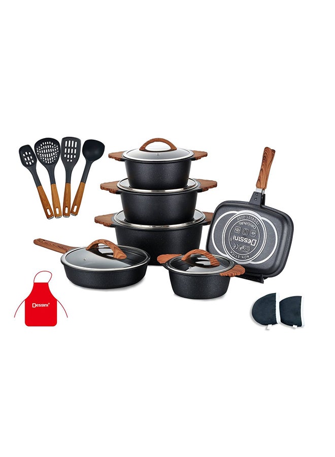 DESSINI 19Pcs Granite Cookware Set 2060 - Image 1