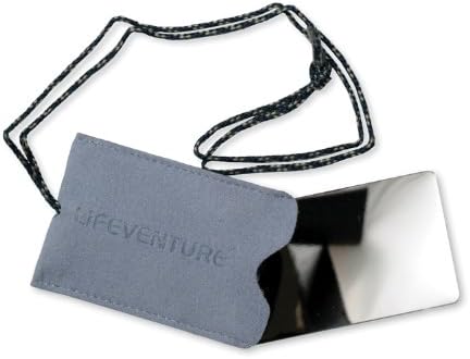 LIFEVENTURE Lifeventure Portable Mirror For Use When Travelling Away From Home Compact For Use In Wash Bag Handbag Or Luggage 
