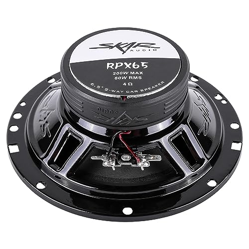 Skar Audio RPX65 6.5" 200W 2-Way Coaxial Car Speakers, Pair - Image 4