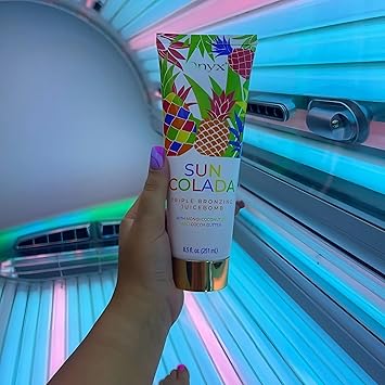 Onyx Suncolada Tanning Accelerator Sunbed Outdoor Lotion for Deep Tan Smooth StreakFree Finish Hydrating Sunbed Cream for Golden Skin LongLasting Tan Enhancer for Indoor Outdoor Use - Image 5