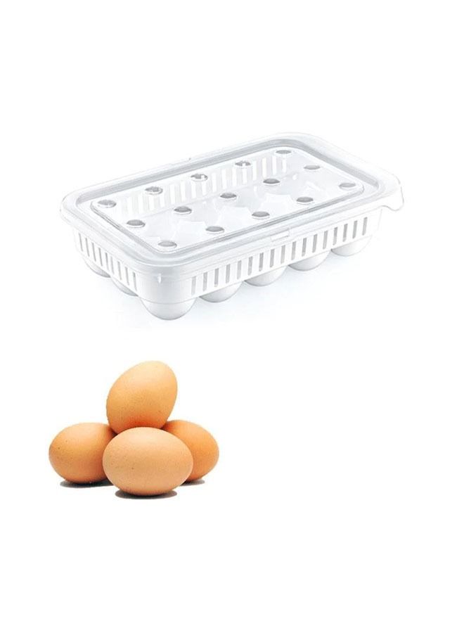 Hobby Life صندوق تخزين البيض 15، سعة الثلاجة لـ 15 بيضة - Image 2