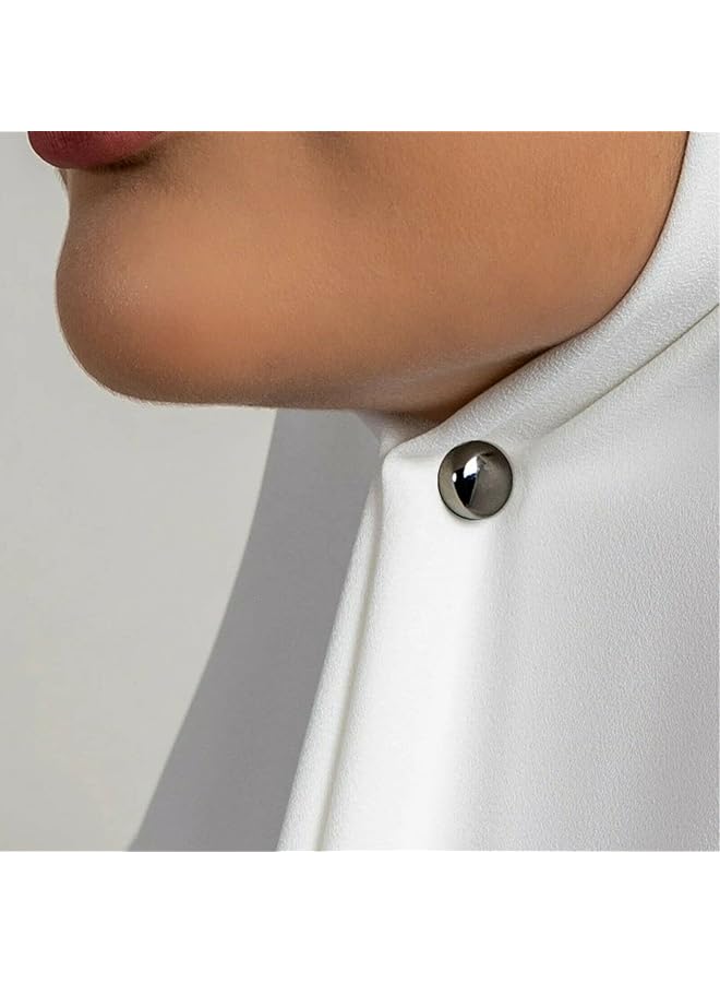 erorex 4 Pair Pinless Magnetic Hijab Pins Multi Use Hijab Magnets Commercial Strength Silver Gold Rose Gold Black - Image 5