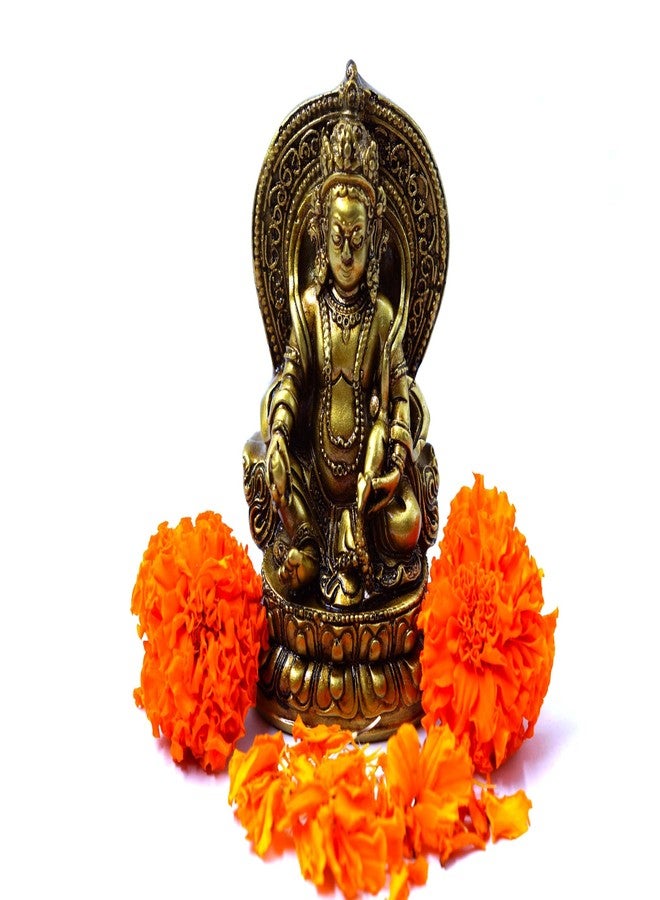 INARA Creation Kuber Idol Statue Murti for Home Vastu Puja Money Good Luck & Wealth - Image 5