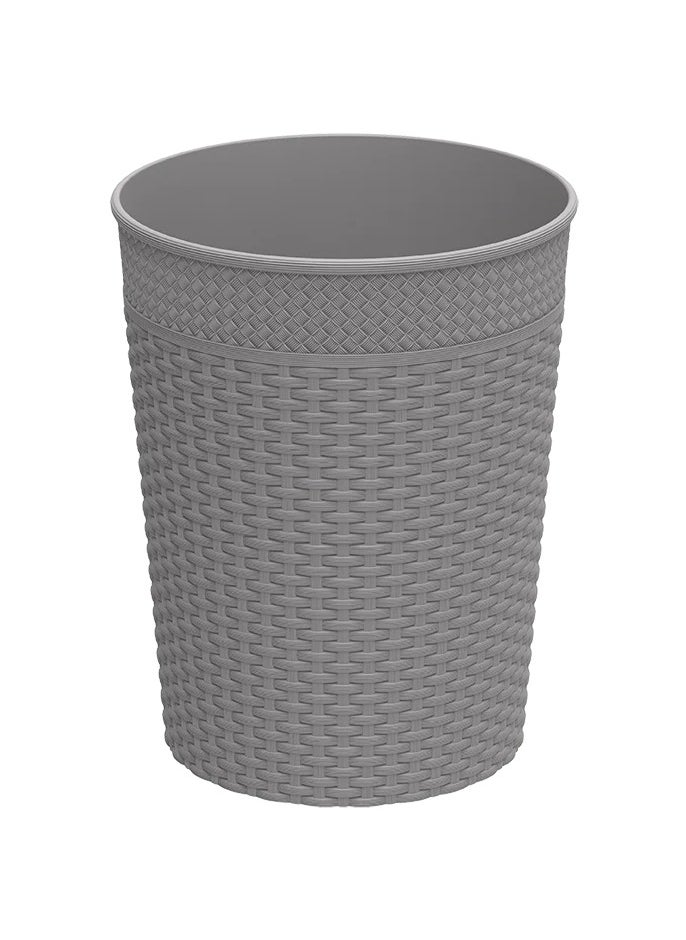 Cosmoplast Cosmoplast 10L Cedarattan Round Waste Basket 