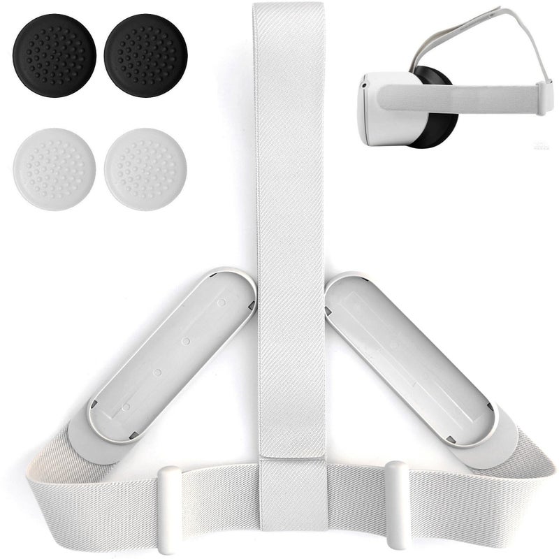 BDQQ Original Head Strap for Oculus Quest 2 Headset, Replacement Headstrap for Meta Quest 2 PC Virtual Reality Headsets VR Accesories Made of Premium Material  - Image 1