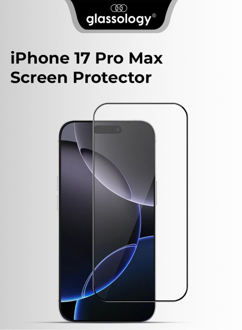 جلاسولوجي iPhone 17 Pro Max Ultra-Clear Screen Protector for Maximum Clarity & Ultimate Protection - Image 1